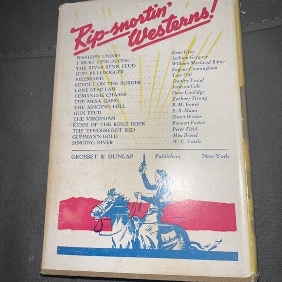 HELL'S HIP POCKET., Coolidge, Dane. New York: Dutton, 1938 Dust Jacket - Picture 8 of 9